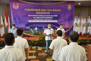 29 Pengurus KOK Kabupaten Tangerang Dilantik