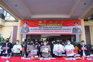 Polda Amankan Ratusan Kendaraan Hasil Operasi Kalimaya 2020