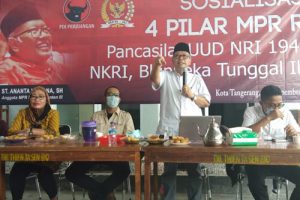 Sosialisasi 4 Pilar di Kota Tangerang, Ananta Wahana Ingatkan Soal Radikalisme