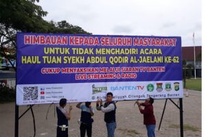 Polda Banten Apresiasi Haul Tuan Syekh Dilakukan Secara Virtual