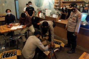 Polsek Cilegon Sita 182 Botol Miras
