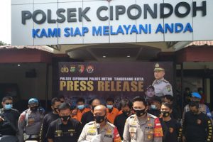 Empat Pria Dibekuk Kasus Geng Motor di Sipon Cipondoh