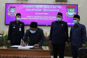 DPRD Sahkan APBD Kabupaten Tangerang 2021 Sebesar Rp 5,276 Triliun