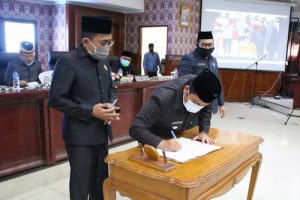 DPRD dan Pemkot Tangerang Setujui Raperda APBD 2021