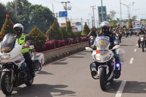 Polres Cilegon Woro-woro Ajak Masyarakat ke TPS