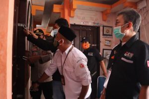 Polres Cilegon Jaga Ketat Kantor KPU Cilegon, Ada Apa ?