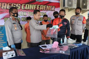 Komplotan Curanmor Bersenpi Ditekuk Polresta Tangerang