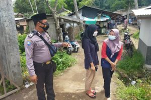 Libur Tahun Baru 2021, Polsek Padarincang Sanksi Pelanggar Prokes di Lokasi Wisata