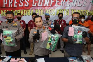 Sabu Kemasan Teh Sindikat Malaysia Dibongkar Polresta Tangerang