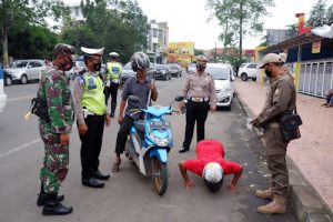 Belasan Pelanggar Prokes di Serang Disangsi