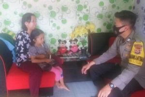 Bhabinkamtibmas Polsek Cibeber Berhasil Temukan Anak Hilang