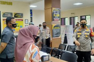 Kapolresta Tangerang Cek Pelayanan SKCK