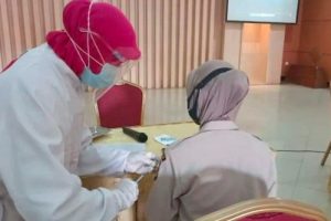 Simulasi Sudah Kota Serang Siap Vaksinasi Covid-19