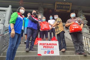 Bersama Pertamina, Ananta Wahana Salurkan Ribuan Paket Sembako di Tangerang