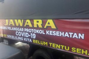 Jawara Polres Cilegon Pemburu Pelanggar Prokes Covid-19