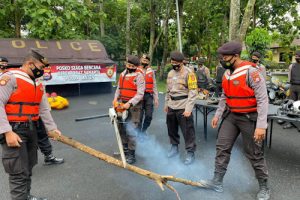 Ditsamapta Polda Banten Apel Kesiapsiagaan Antisipasi Penanggulangan Bencana
