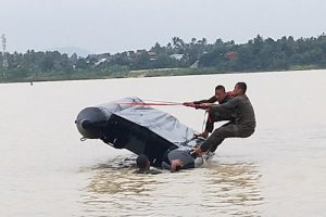 Antisipasi Bencana Alam, Brimob Polda Banten Latihan SAR