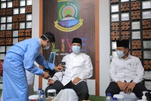 Forkopimda Kota Tangerang Disuntik Vaksin Covid-19