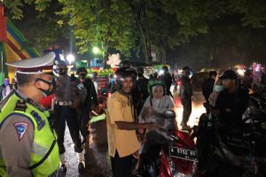 Disiplinkan Prokes Tiga Pilar di Banten Patroli Gabungan Skala Besar