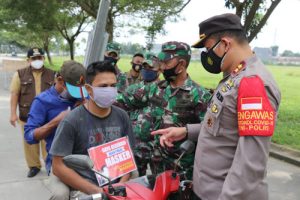 Polresta Tangerang Lakukan Operasi Yustisi Prokes