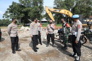 Kapolresta Tangerang Cek Lahan Pengembang Perumahan