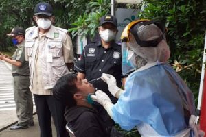 Dua Hari Check Point di Kota Tangerang Sanksi Ratusan Pelanggar