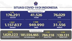 Sembuh Covid Nasional 82 Persen