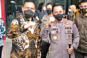 Kapolri dan Ketua KPK Bicarakan Penguatan SDM, Pencegahan Hingga Joint Investigasi