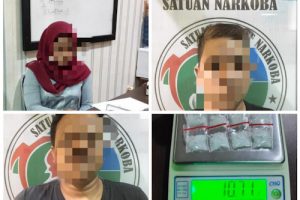 Satresnarkoba Polres Pandeglang Amankan Tiga Pelaku Penyalahguna Narkoba