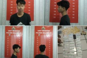 Reskrim Polresta Tangerang Gerebek Toko Kosmetik Jual Tramadol dan Excimer
