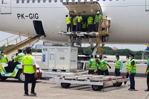 10 Juta Vaksin Sinovac Tahap Lima Tiba di Soetta