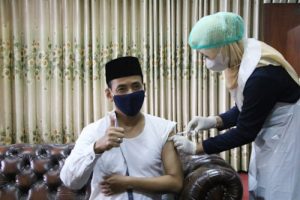 Pejabat Pemkab Serang Divaksin Covid-19 Tak Ada KIPI