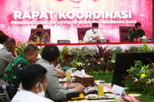 Zona Orange Covid-19 di Banten Sisakan Kota Tangerang