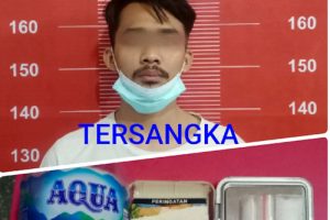 Miliki Sabu, Edo Dibekuk Satnarkoba Polresta Tangerang