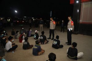 Polresta Tangerang Laksanakan Penyekatan, Amankan 35 Anak Hendak ke PN Jaktim