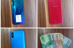 Reskrim Polresta Tangerang Ringkus Dua Pria Perampas Telepon Genggam