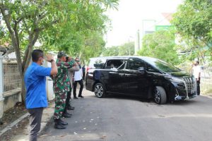Polda Banten dan Korem 064/MY Amankan Kunjungan Wapres RI Ke Tanara
