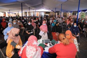 Hari Pertama Puasa 5000 Guru di Kota Tangerang Vaksin Covid-19