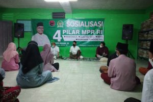 Sosialisasi 4 Pilar MPR RI Ananta Wahana di Ponpes Daarul Falahiyyah Cisoka