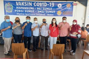 REI Sumut Vaksinasi Covid Gratis Masyarakat