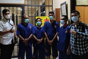 Ditreskrimsus Polda Banten, Proses Lima Tersangka Kasus Perusakan Alam Gunung Liman