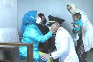 Sebelum Dilantik Pilar Minta Doa Orangtua