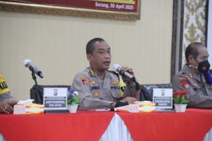 Polda Banten Laksanakan Lat Pra Operasi Ketupat Maung 2021
