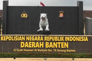 Monumen Maung Polda Banten Baru, Lebih Putih Cerah