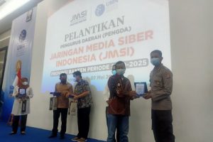 Hadiri Pelantikan JMSI Provinsi Banten, Polda Banten Ucapkan Selamat