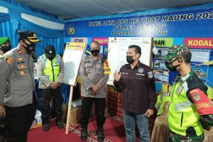 Hari Kedua Operasi Ketupat Maung 2021 Polda Banten, 308 kendaraan Diputar Balikkan