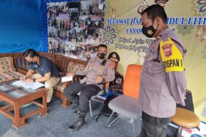 Pamatwil Serang Kunjungi Pos Pam di Cikande