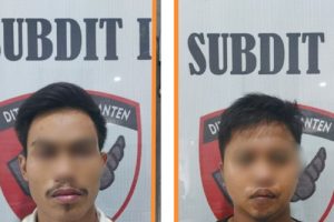 Ditresnarkoba Polda Banten Amankan Dua Pelaku Penyalahguna Narkoba