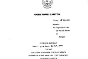 Polda Banten Dukung Instruksi Gubernur Tentang Penutupan Sementara Destinasi Wisata