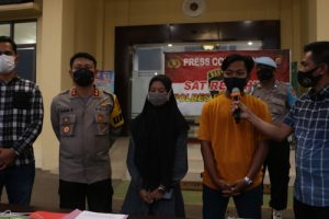 Polres Pandeglang Amankan Pasangan Diduga Mesum di Pemandian Cikoromoy